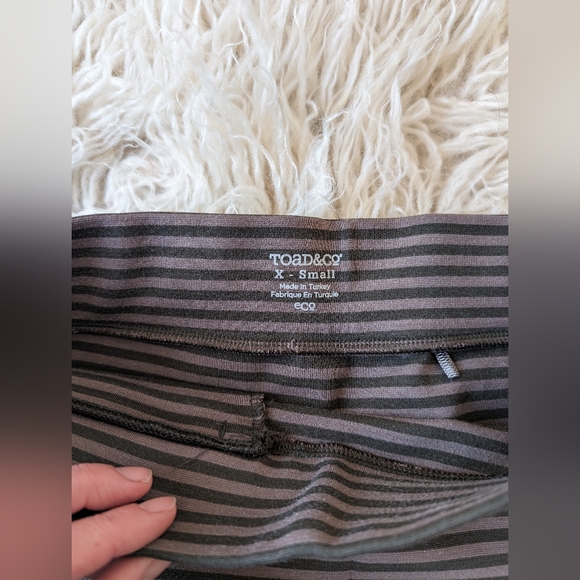 Toad & Co striped mini skirt - Picture 4 of 4